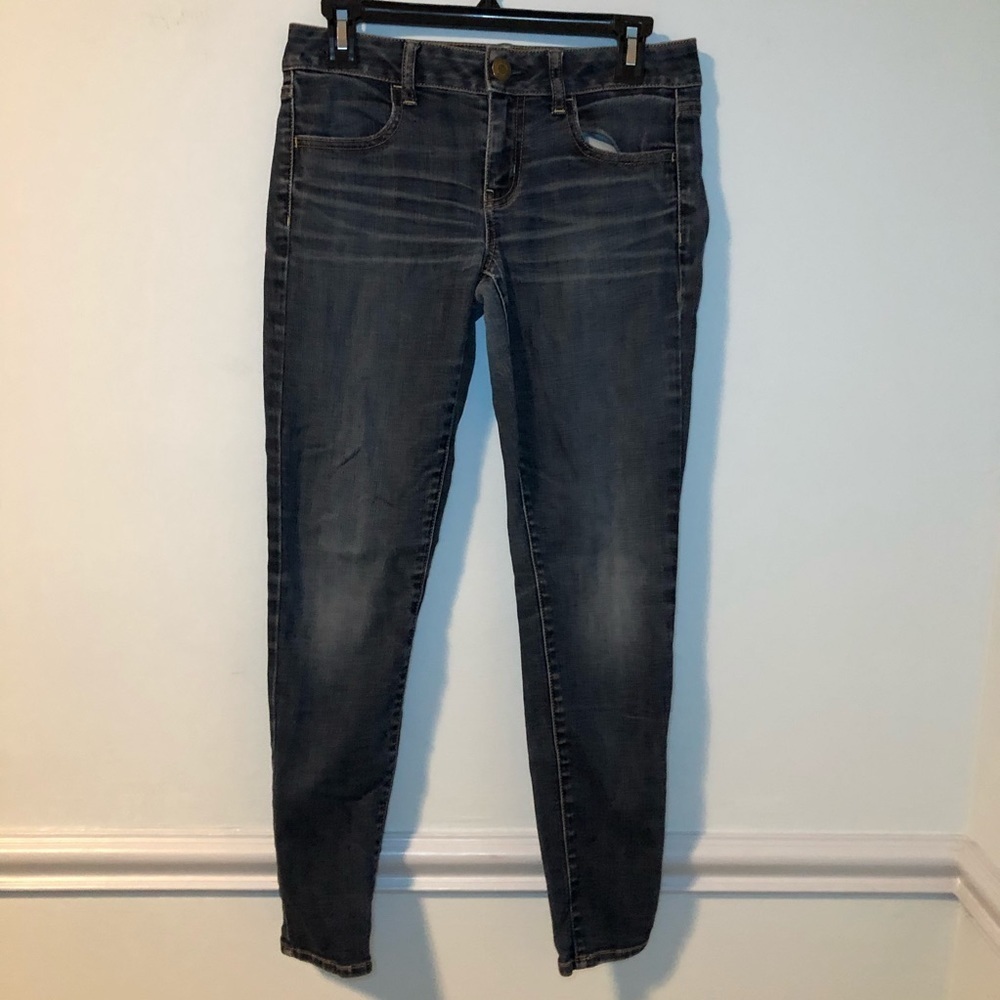 American Eagle Super Stretch Denim Jeggings Size 4